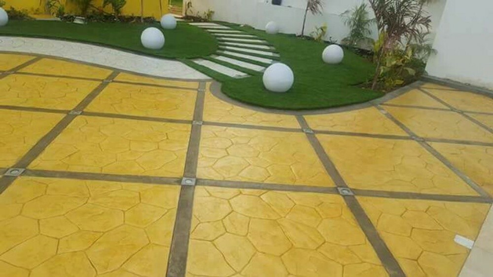 stamped concrete - 2