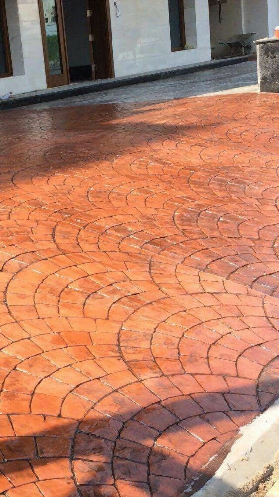 stamped concrete - 1