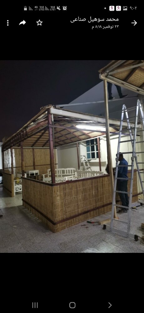 نقوم بعمل العريش - 6