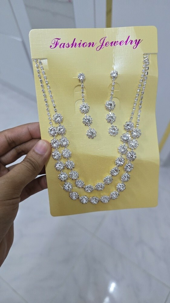Necklace and Earrings Set - 1