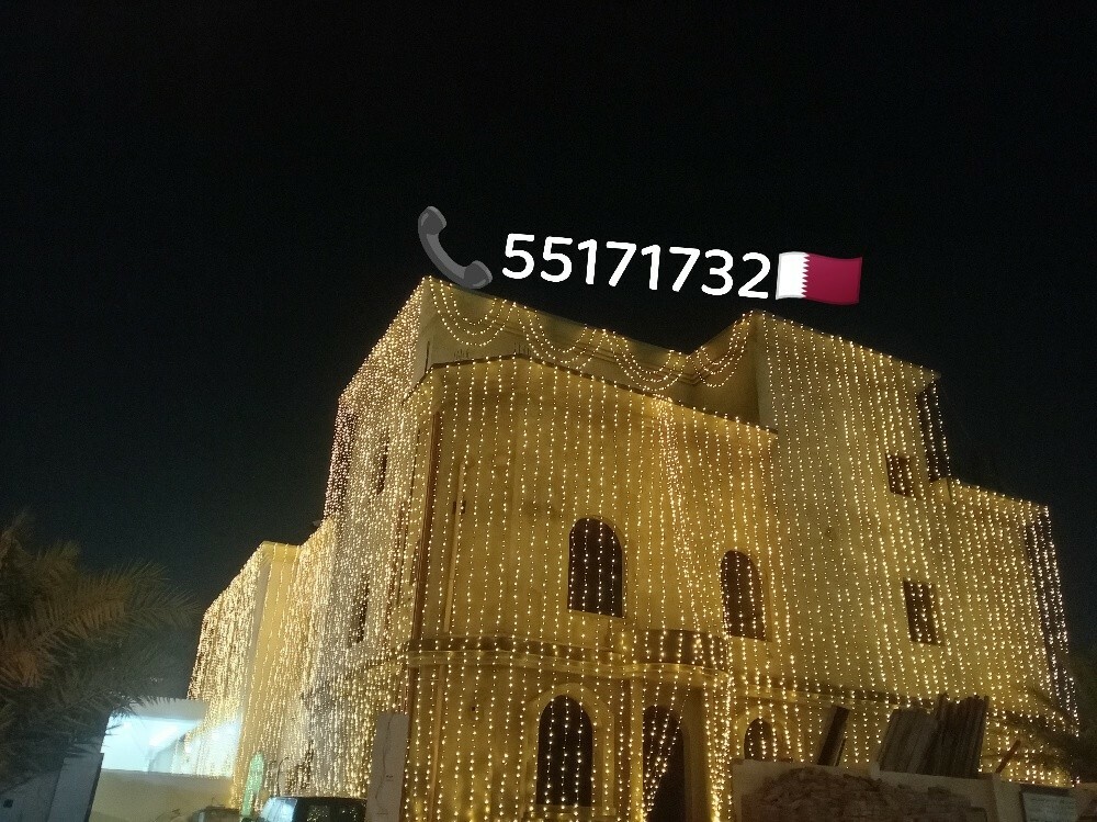 Wedding lighting decoration Qatar - 8