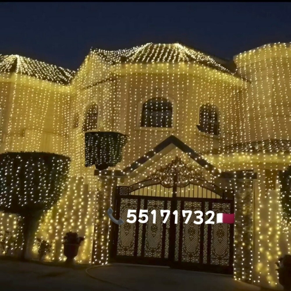 Wedding lighting decoration Qatar - 5