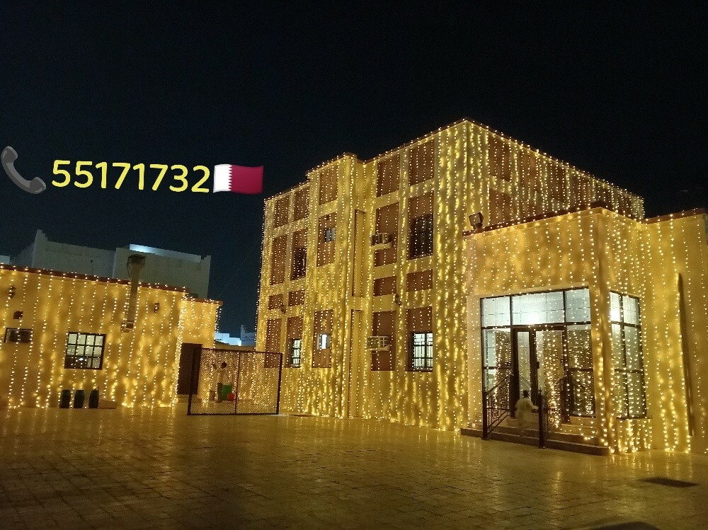 Wedding lighting decoration Qatar - 9
