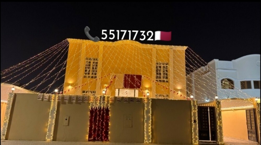 Wedding lighting decoration Qatar - 7