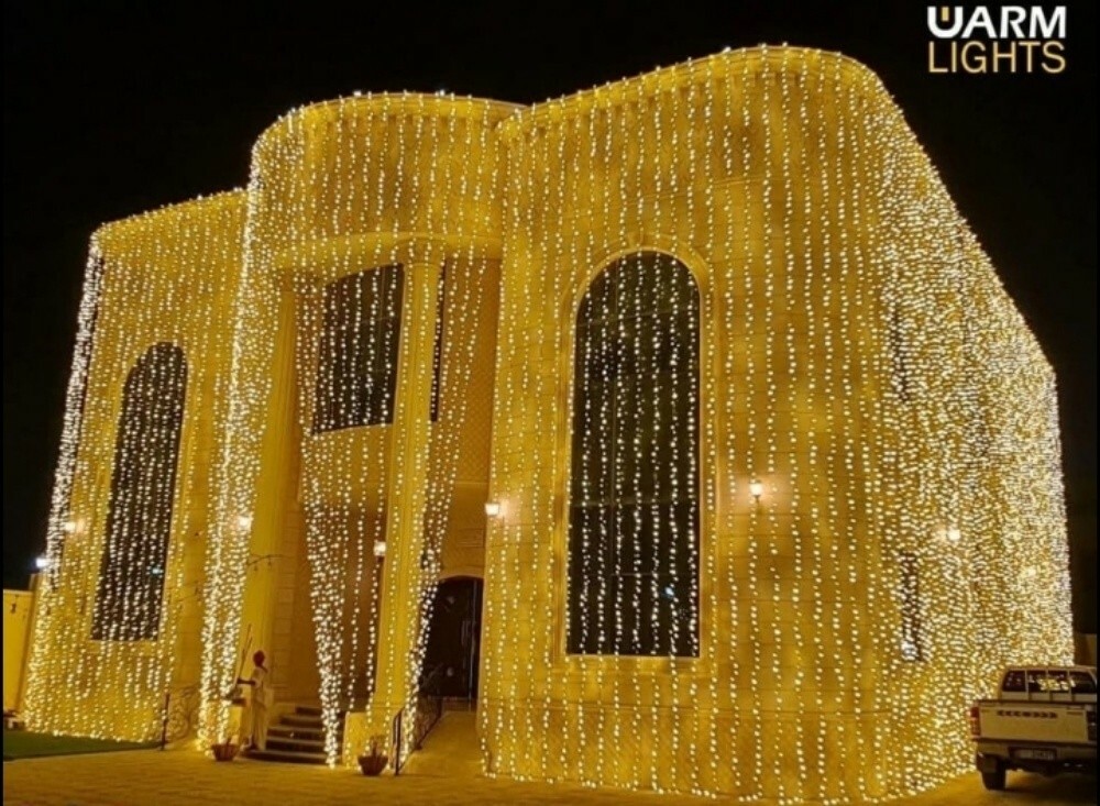 Wedding lighting decoration Qatar - 3