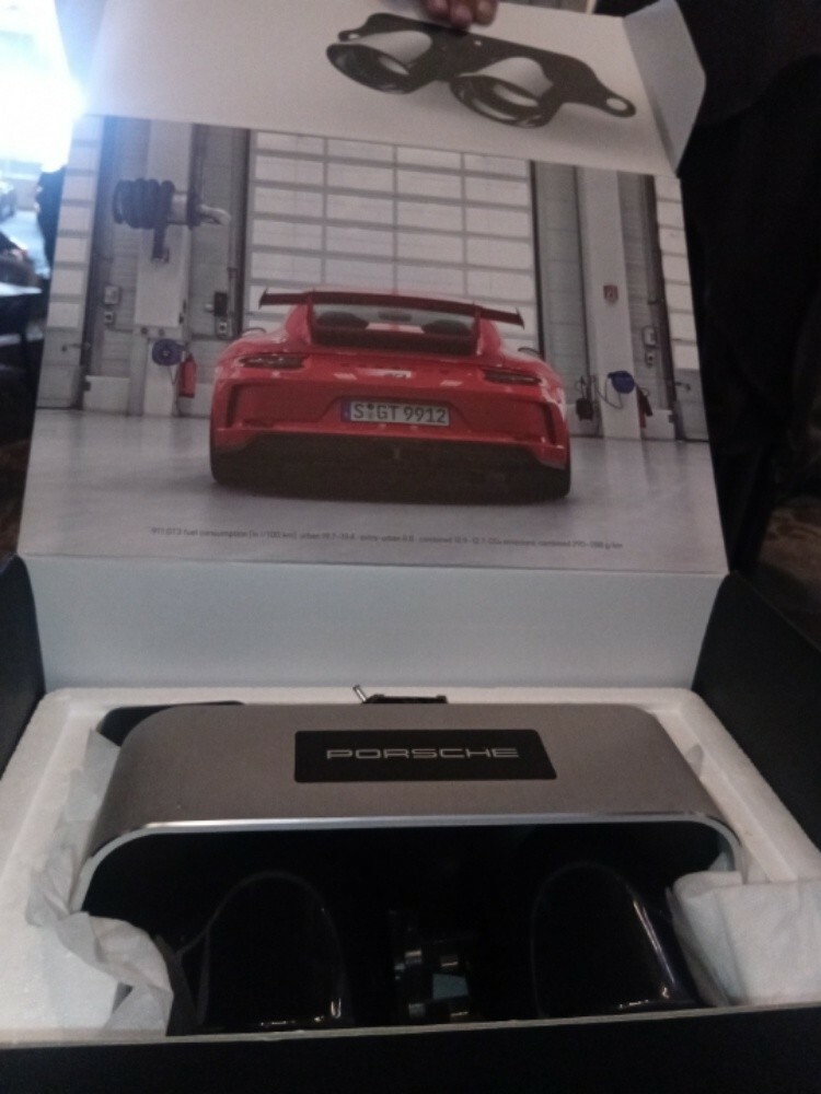 porche sepaker 911 gt3 tailpipie - 2