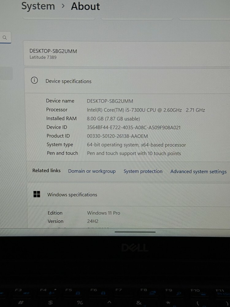 Dell latitude 7389 - 5