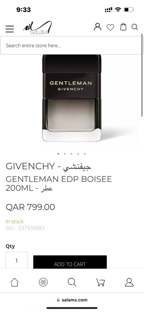 Givenchy Gentlemen EDP - 2