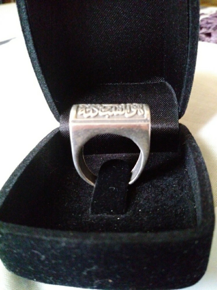 pure silver ring 15 gm - 2