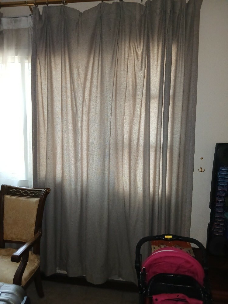 curtains with linen - 1