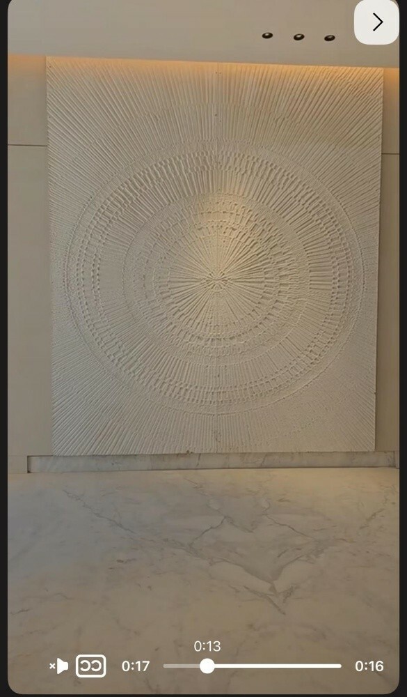 gypsum paint tiles setting - 14