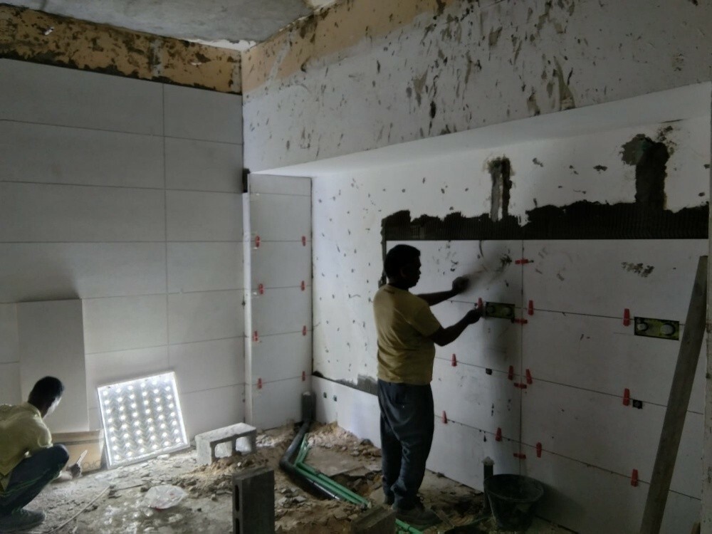 Tile, plaster, and brick installa - 9
