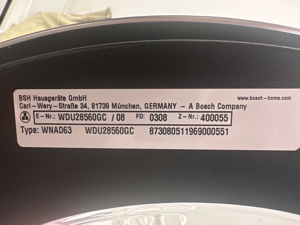 Bosch Washer-Dryer Combo - 3