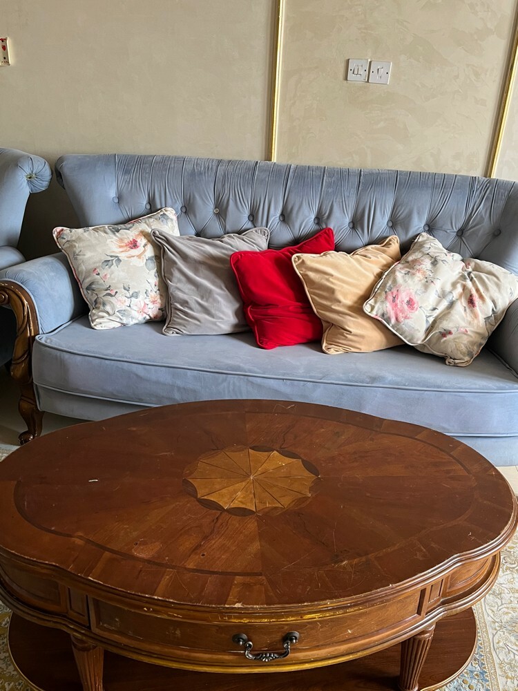 Sofa set with table - 1