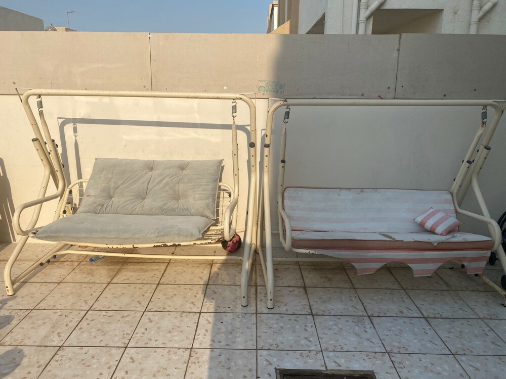مرجيحه حديد  بحاله جيده   - 3