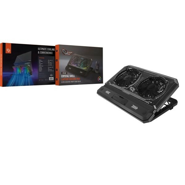 Porodo Crystal Laptop Cooling Pad - 1