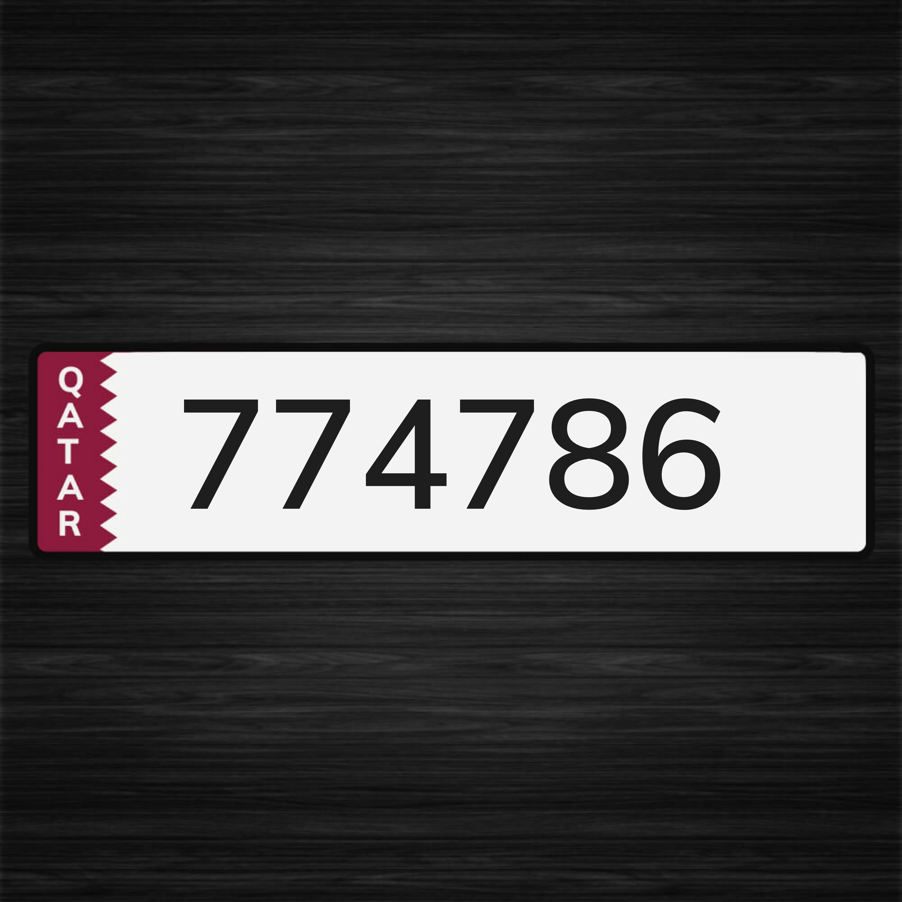 Car plate for sale  - 1