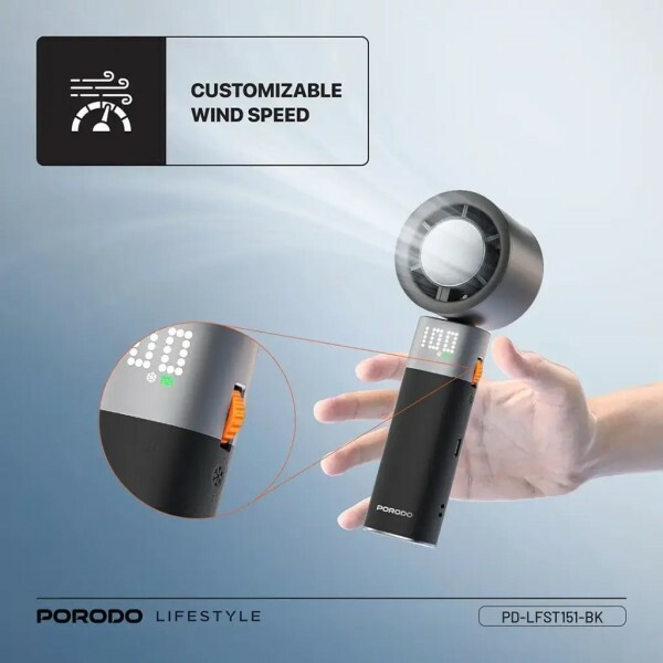 Porodo Handheld Turbo Fan - 2