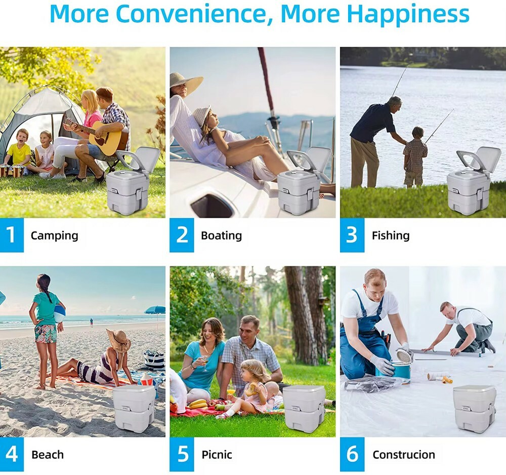 Portable Camping Toilet - 5