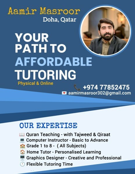 Tutor (Quran & Academic) - 1
