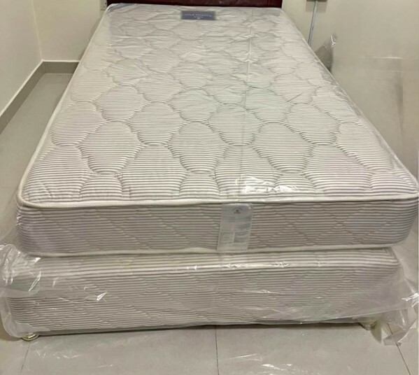 Bed with spring mattress - 1