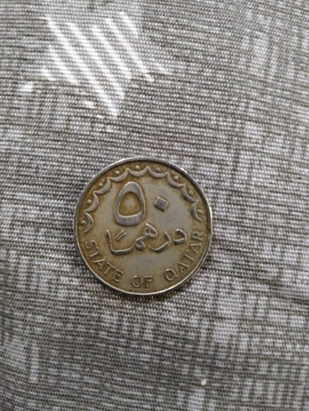 اول عملة خاصة بقطر ت 1973 - 1