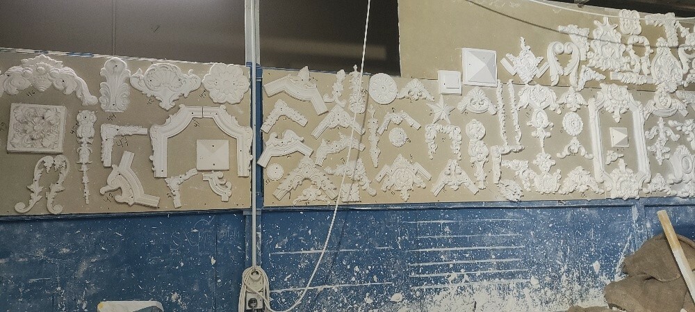 gypsum board work - 2