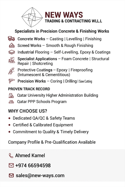 Concrete & Screed&Coring & Epoxy - 1