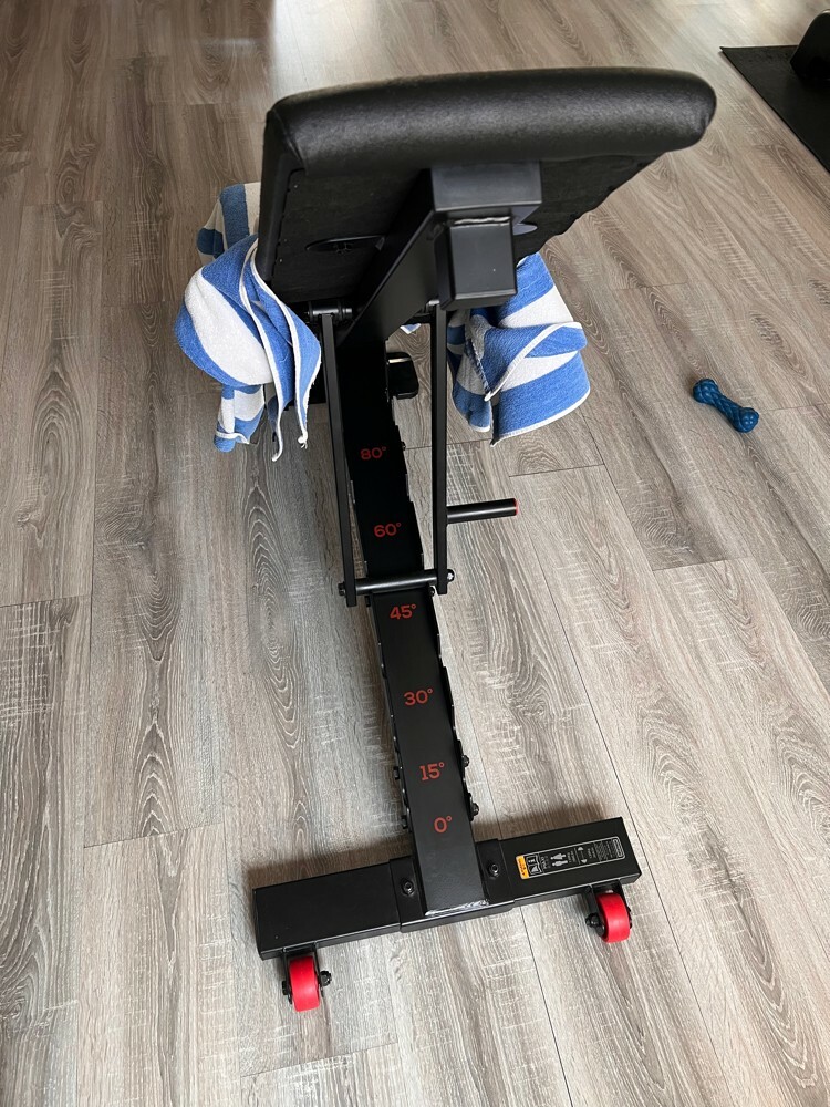dumbbells plates bars bench - 4