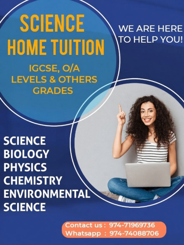 Science Home tutor (Male/Female) - 1