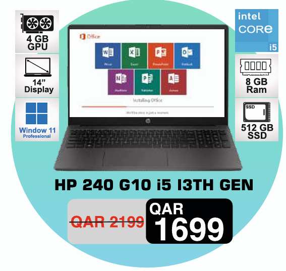 HP 240 G10 i5-13th GEN - 1