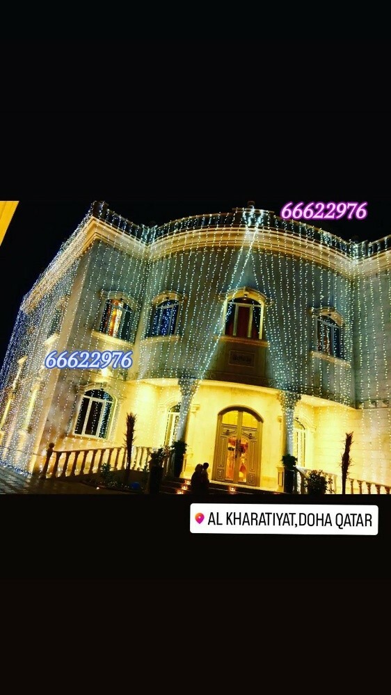 Arabian wedding lighting qatar - 29