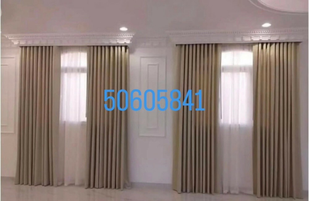 curtain and sofa - 8