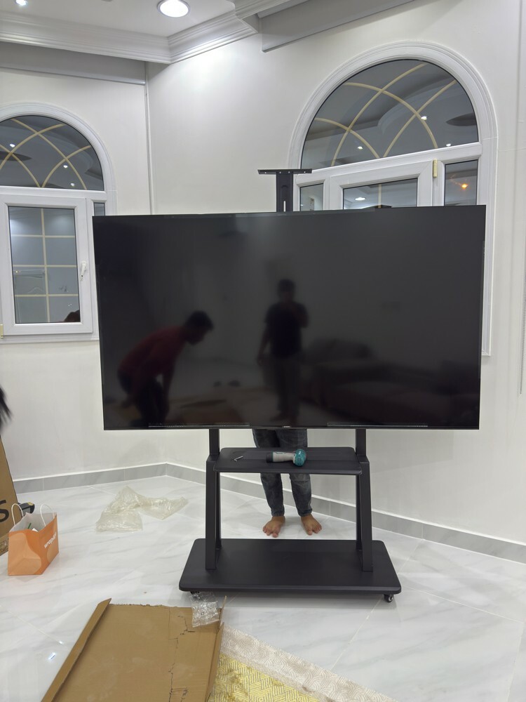 Big Tv stand Flat Trolley  - 3