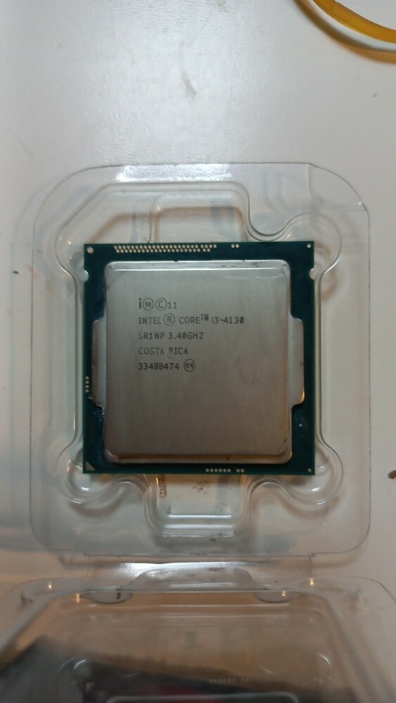 i3-4130 3.40GHz CPU for desktop. - 2
