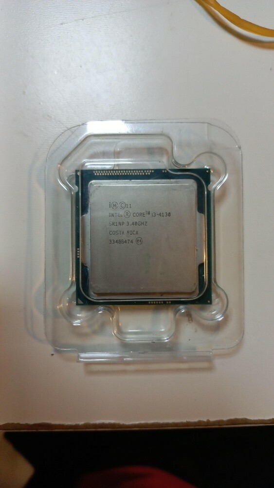 i3-4130 3.40GHz CPU for desktop. - 1