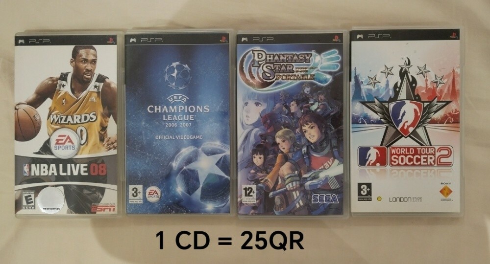 CDs  for Playstation 3 + 4 - 8
