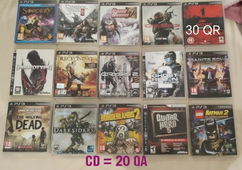 CDs  for Playstation 3 + 4 - 11