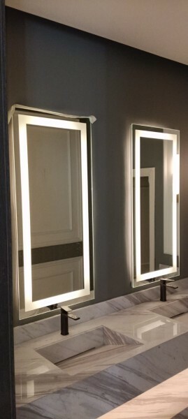 Mirror, Shower, Partition, Handrail - 1