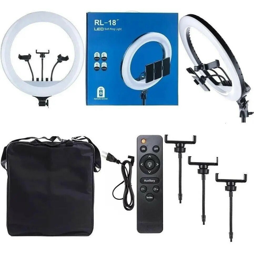 tik tok Led ring light 18’inch - 2