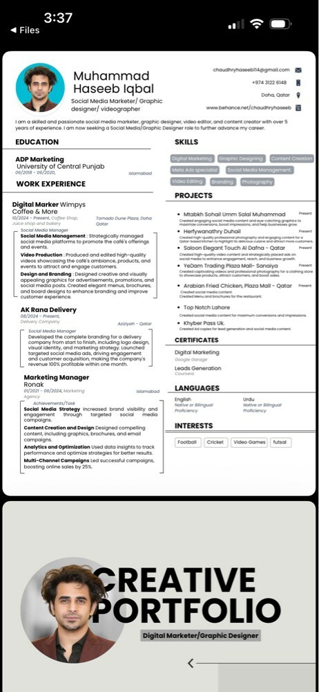 Digital marketer/graphic designer - 8