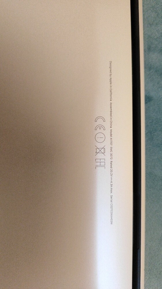 MacBook pro 15 2016 - 4