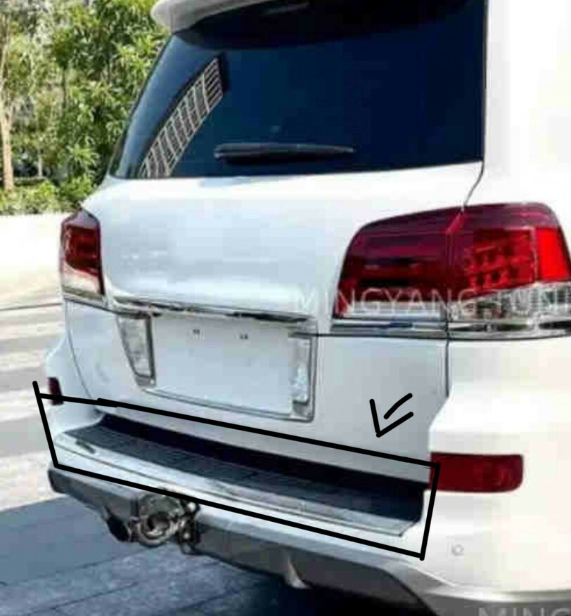 Rear bumper cover for lexus lx570 - 2