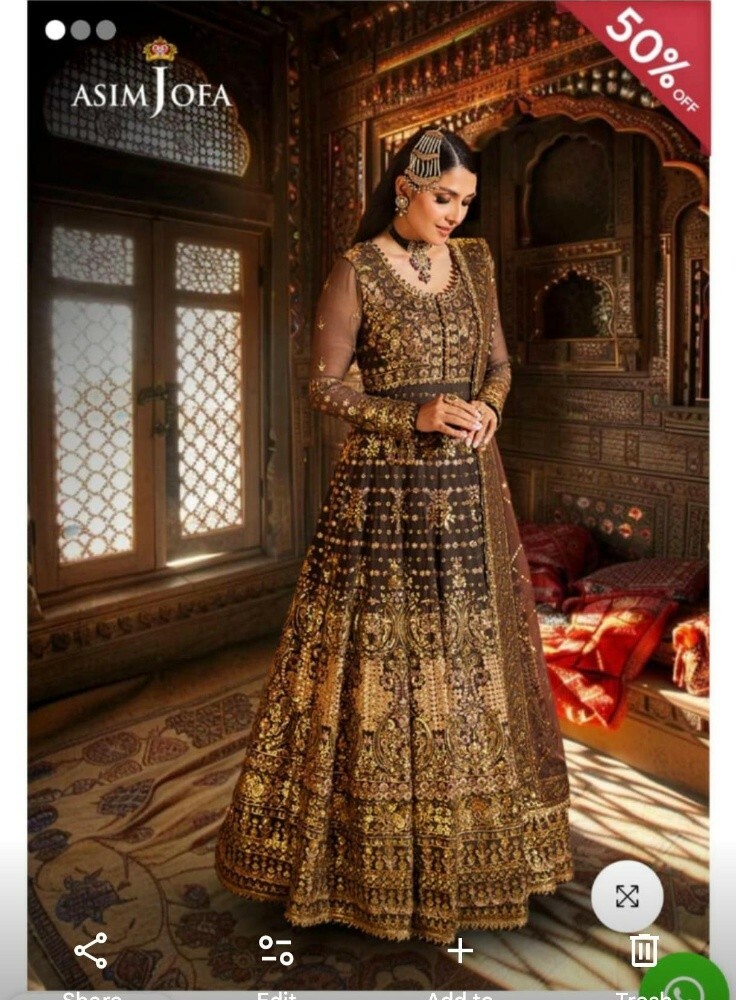 brand new Asim jofa dress - 1