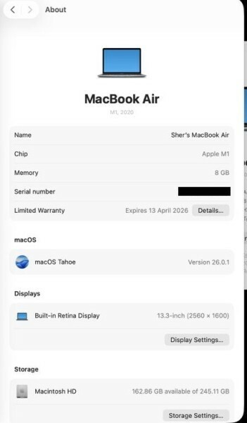 Selling Mac Book Air M1 - 3