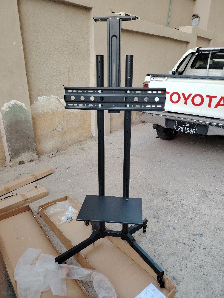 حامل تلفزيون مع عجلات عربة - 2