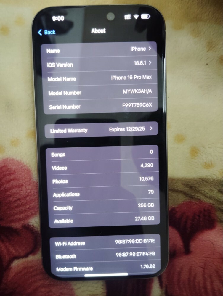 IPhone 16Pro Max PerfectCondition - 4