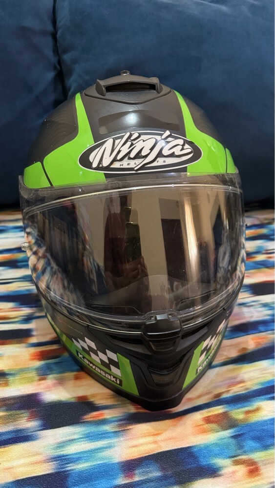 kawazaki hjc helmet size S - 4
