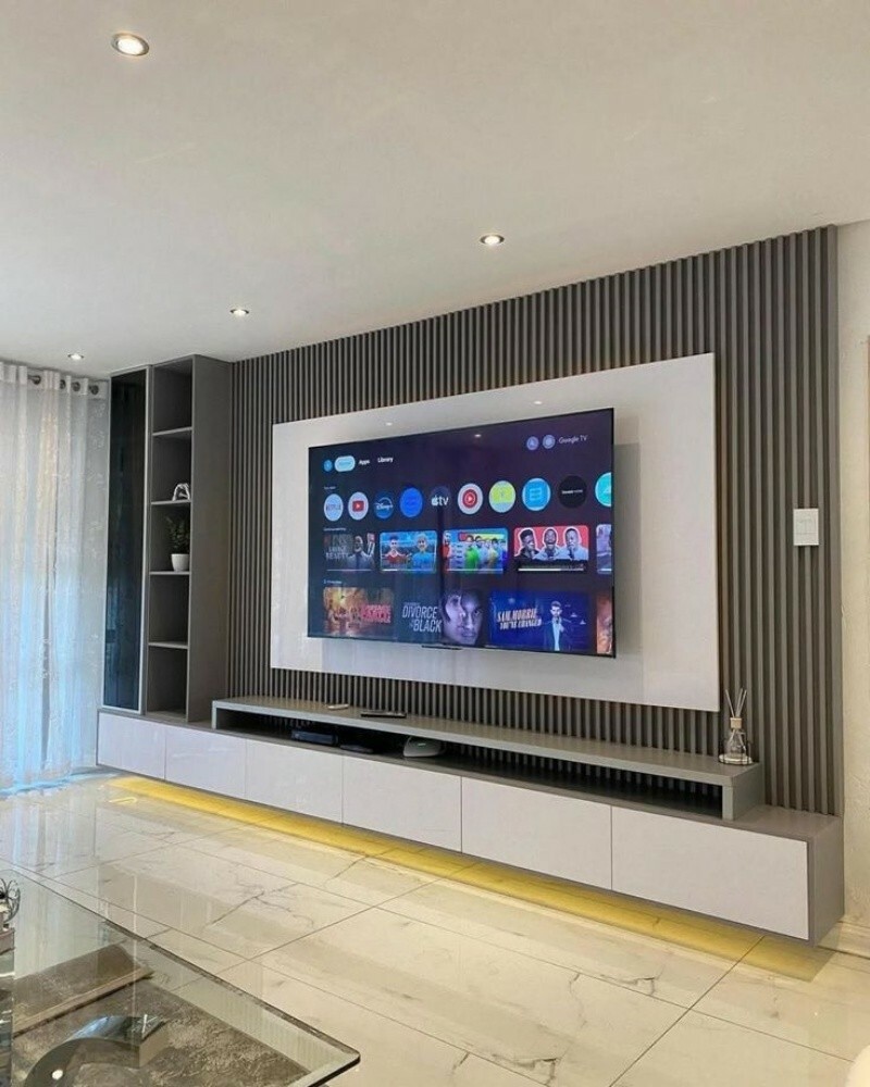 TV Cabinet,Wall panel & Chipbord - 1