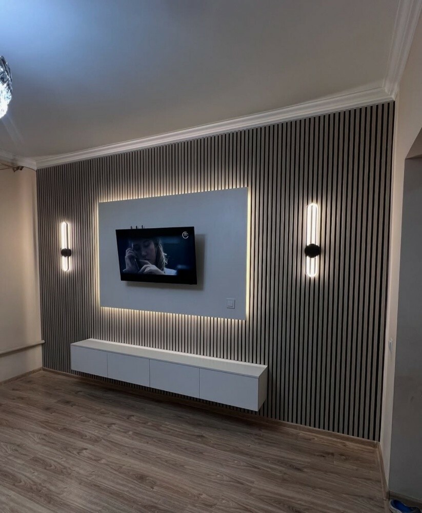 TV Cabinet,Wall panel & Chipbord - 8